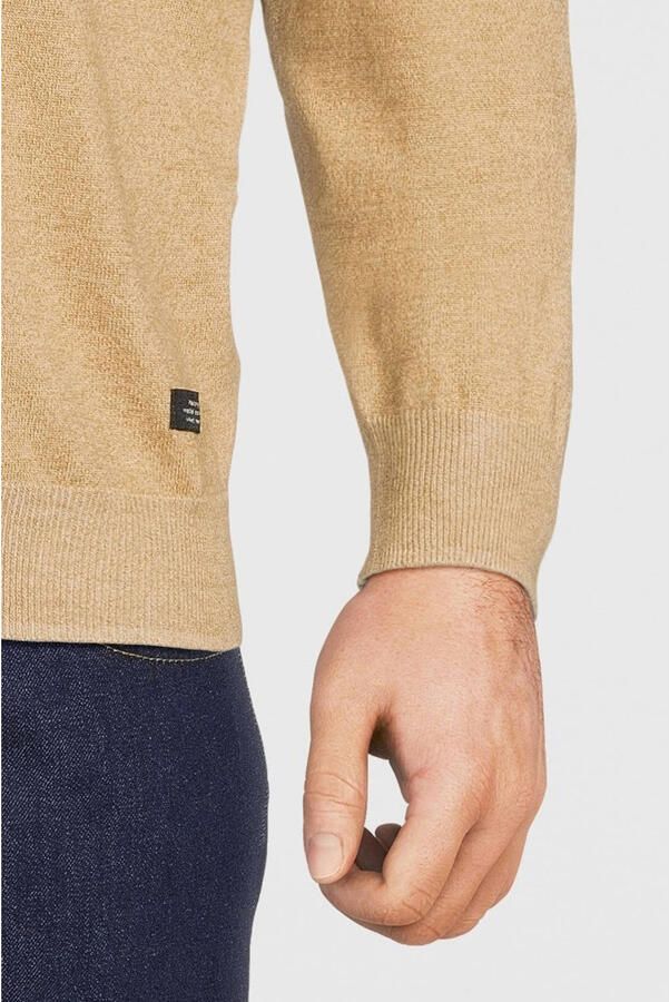 Blend Big gemêleerde fijngebreide trui Plus Size oyster gray - Foto 2