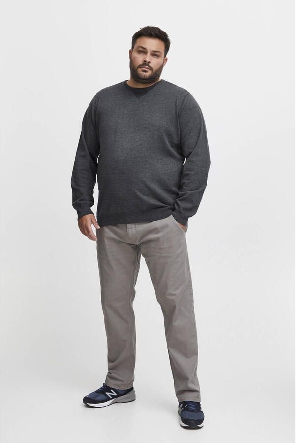 Blend Big gemêleerde gebreide trui Plus Size black - Foto 3