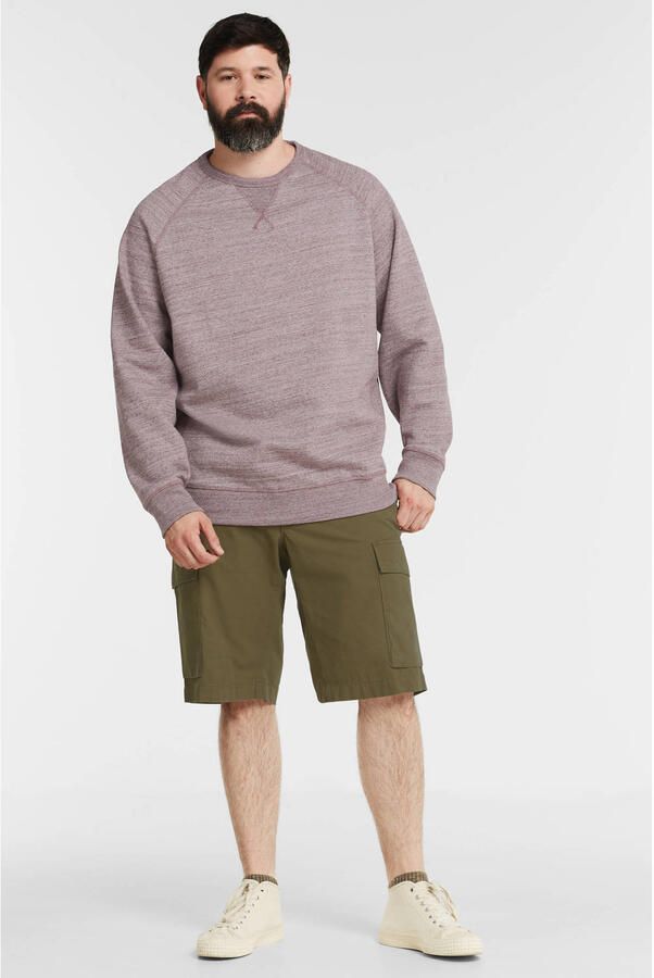 Blend Big gemêleerde sweater BHAlton Plus Size wine red - Foto 3