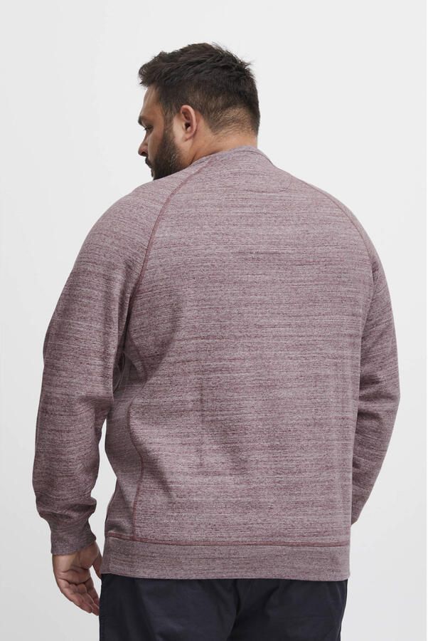 Blend Big gemêleerde sweater BHAlton Plus Size wine red - Foto 4