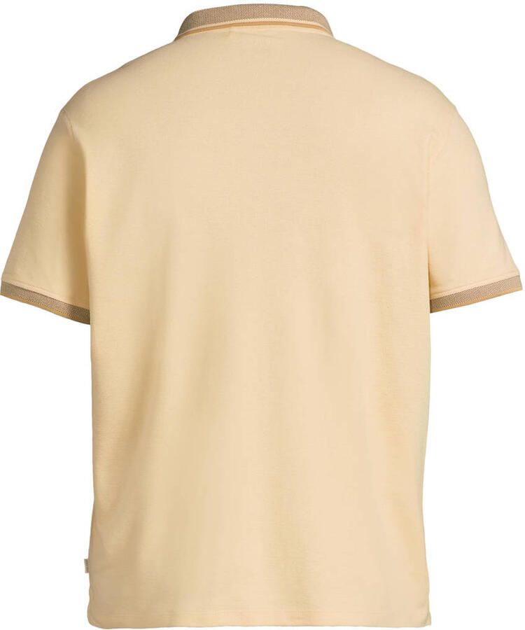 Blend Big regular fit polo lichtgeel
