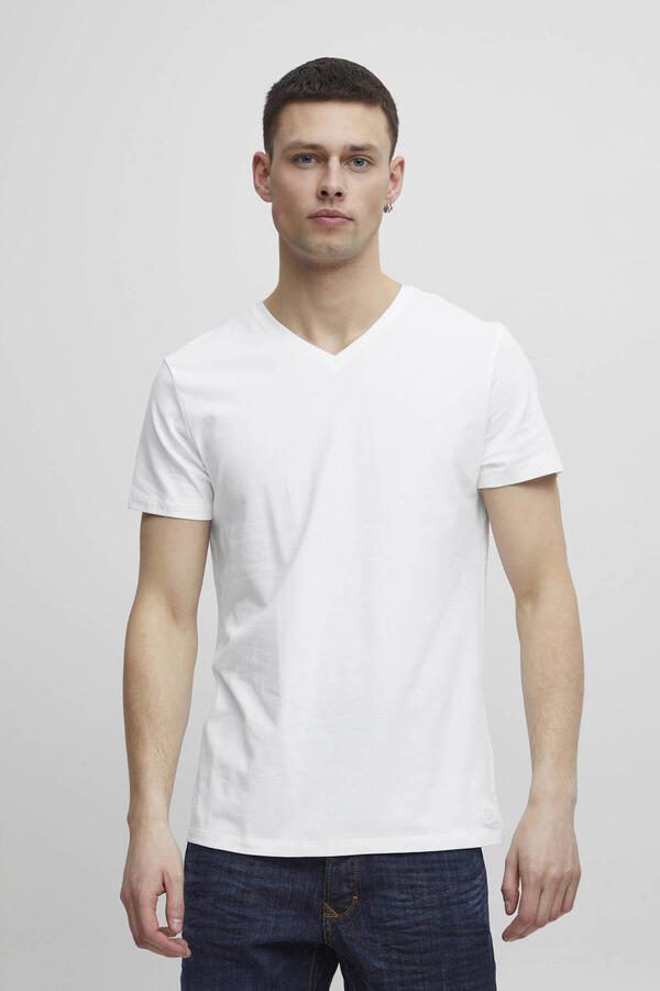 Blend basic T-shirt (set van 2) wit - Foto 2