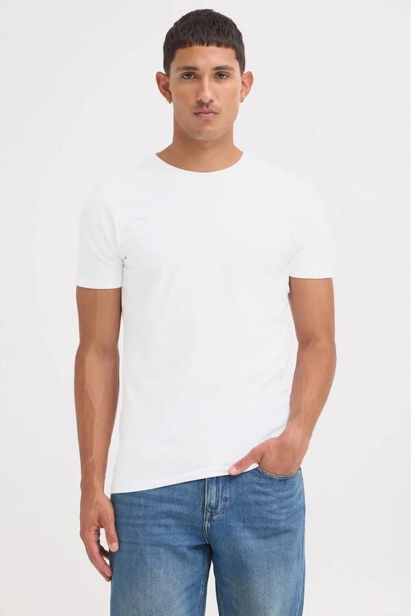 Blend basic T-shirt (set van 2) wit - Foto 2
