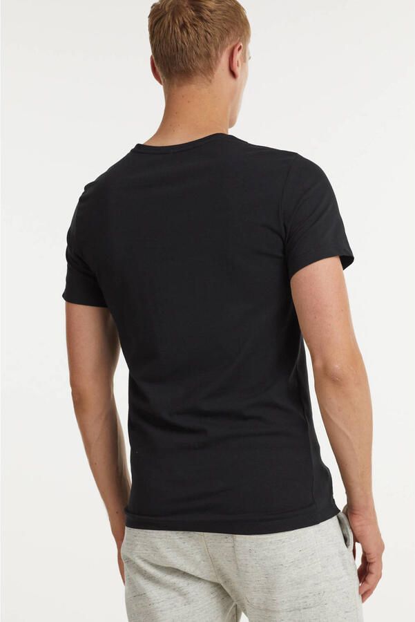 Blend basic T-shirt (set van 2) zwart - Foto 2