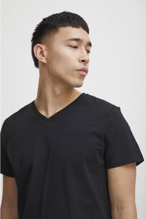 Blend basic T-shirt (set van 2) zwart - Foto 3