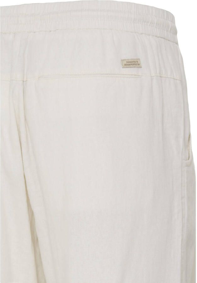 Blend wide fit linnen broek met viscosegehalte model 'Malvin' - Foto 2