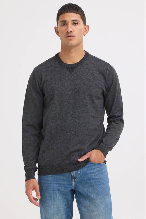 Blend Gebreide pullover met ronde hals model 'Bruton'