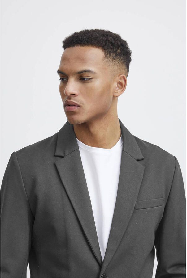 Blend gemêleerd regular fit colbert BHLANGFORD charcoal mix - Foto 2