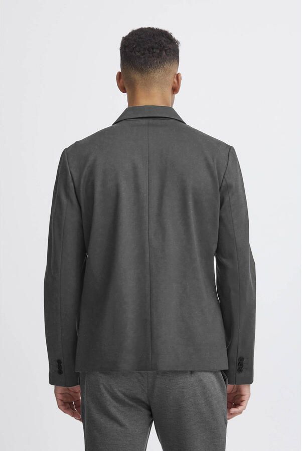 Blend gemêleerd regular fit colbert BHLANGFORD charcoal mix