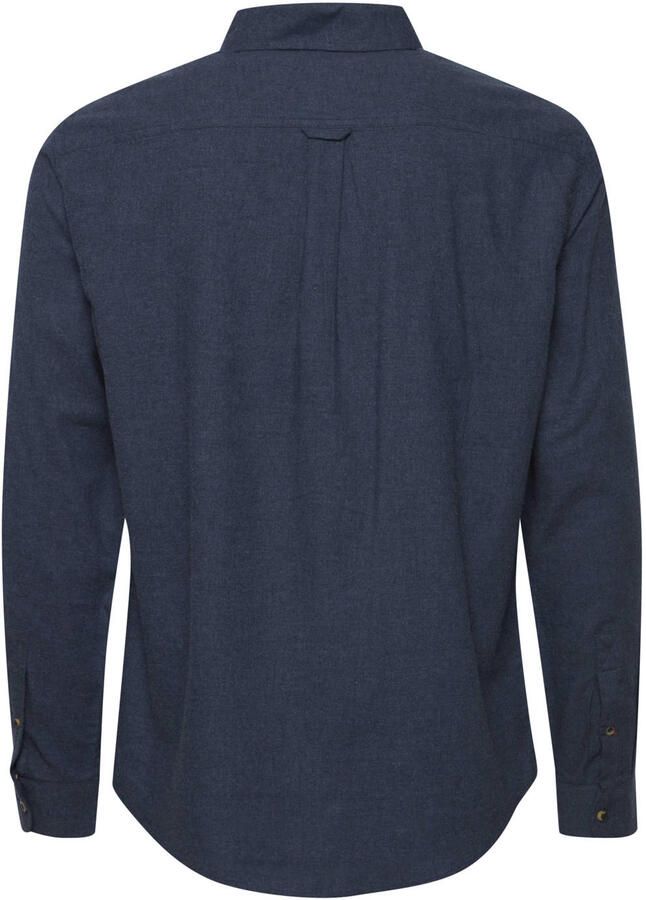 Blend gemêleerd regular fit overhemd BHBurley dress blues - Foto 3