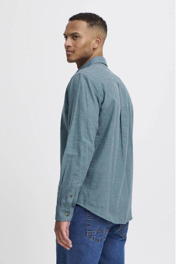 Blend gemêleerd regular fit overhemd BHBurley