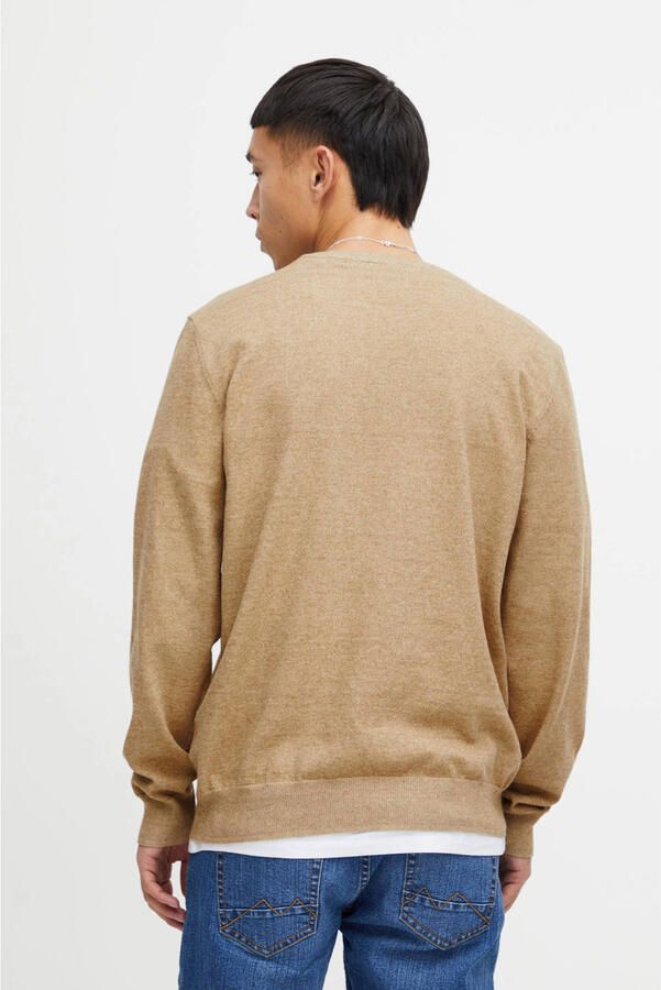 Blend gemêleerde fijngebreide trui BHBruton oyster gray - Foto 3