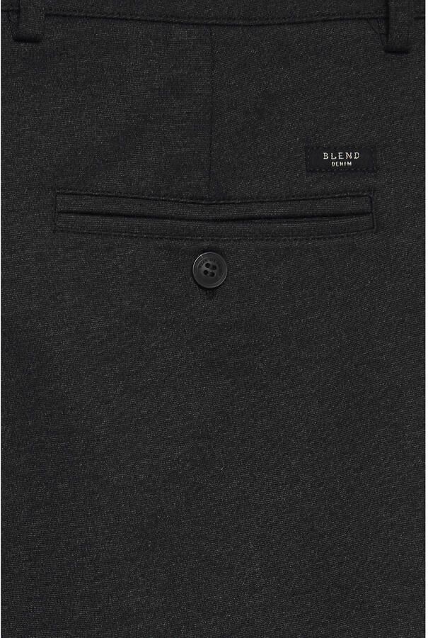 Blend gemêleerde slim fit chino antraciet - Foto 3