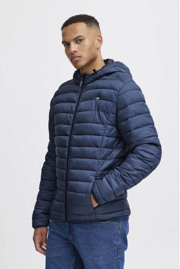 Blend Gewatteerd jack met labelpatch model 'Romsey - Foto 3