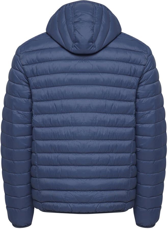 Blend Gewatteerd jack met labelpatch model 'Romsey