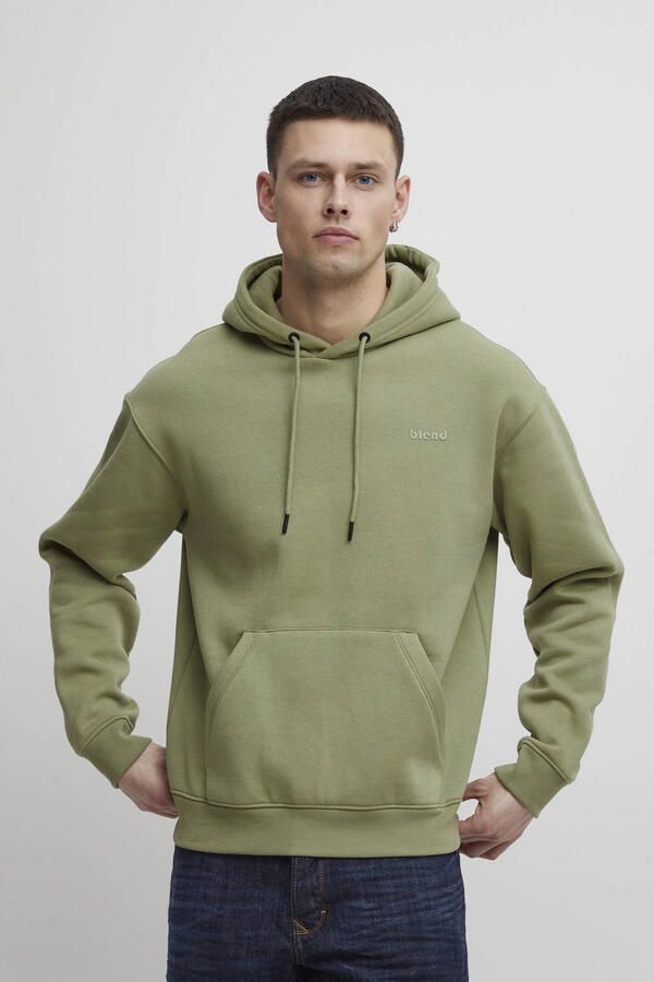 Blend Hoodie met labeldesign model 'Downton'