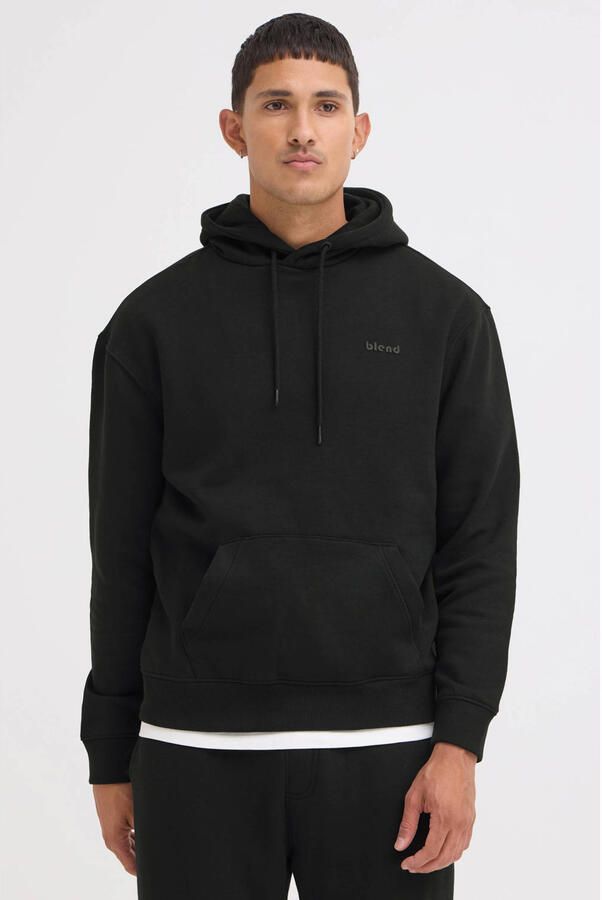 Blend Hoodie met labeldesign model 'Downton'