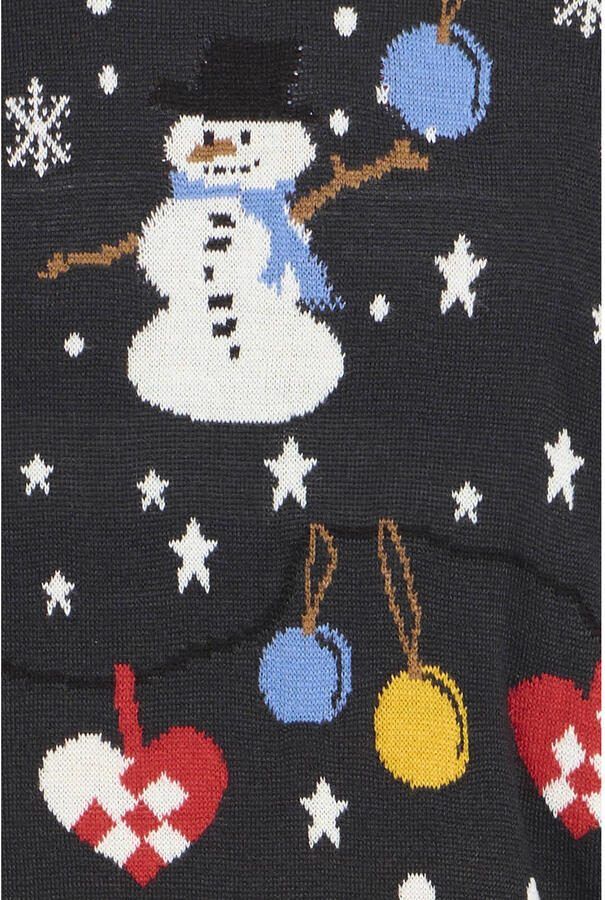 Blend kersttrui donkerblauw - Foto 2