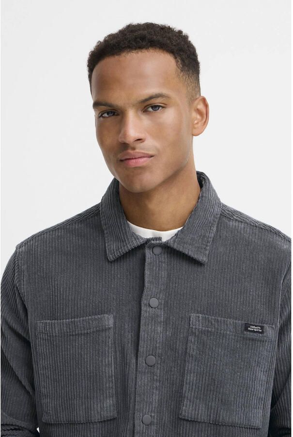 Blend Regular fit overhemdjack van corduroy model 'FABER' - Foto 3