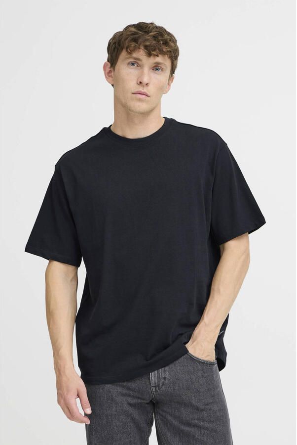 Blend oversized T-shirt donkerblauw