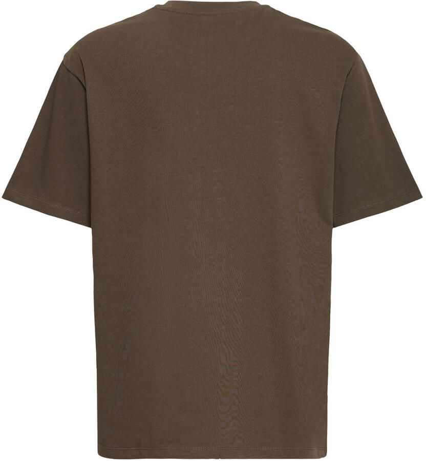 Blend oversized T-shirt donkerbruin - Foto 2