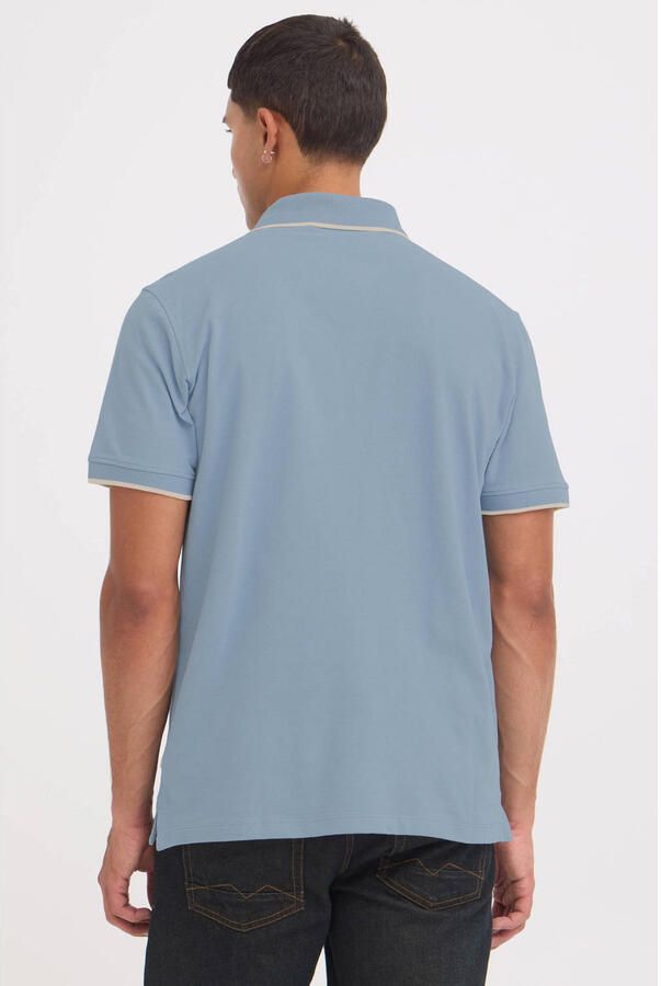 Blend Regular fit poloshirt met gestikt logo model 'Hedin' - Foto 2