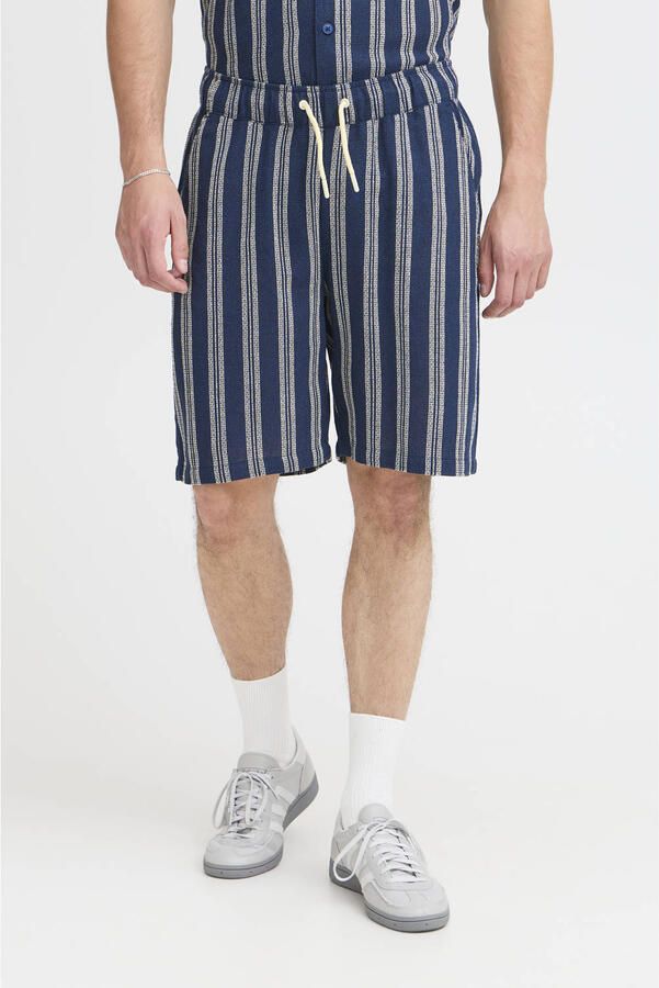 Blend regular casual short blauw