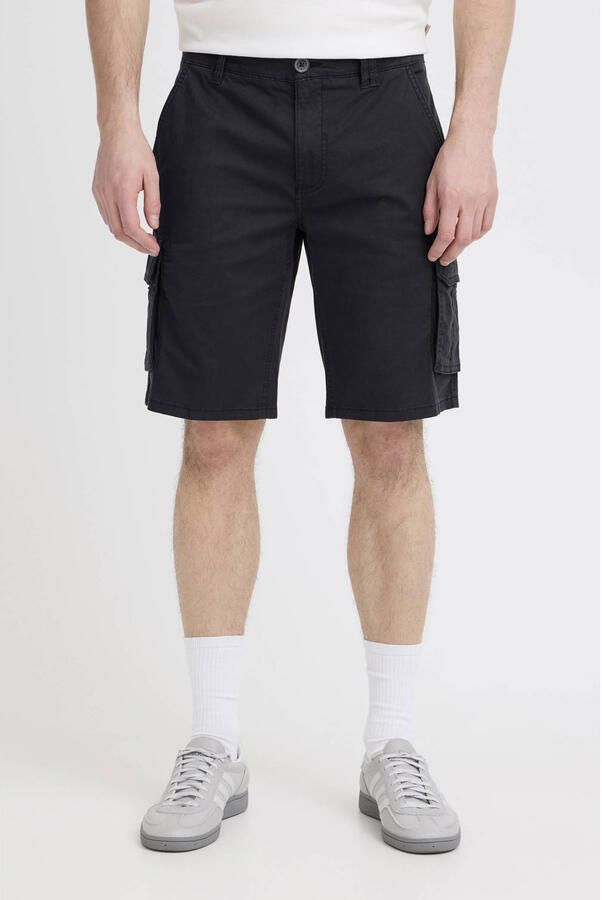 Blend regular fit cargo short donkerblauw