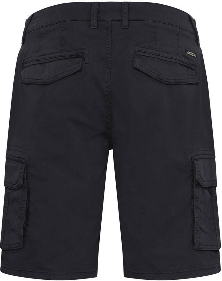 Blend regular fit cargo short donkerblauw - Foto 2
