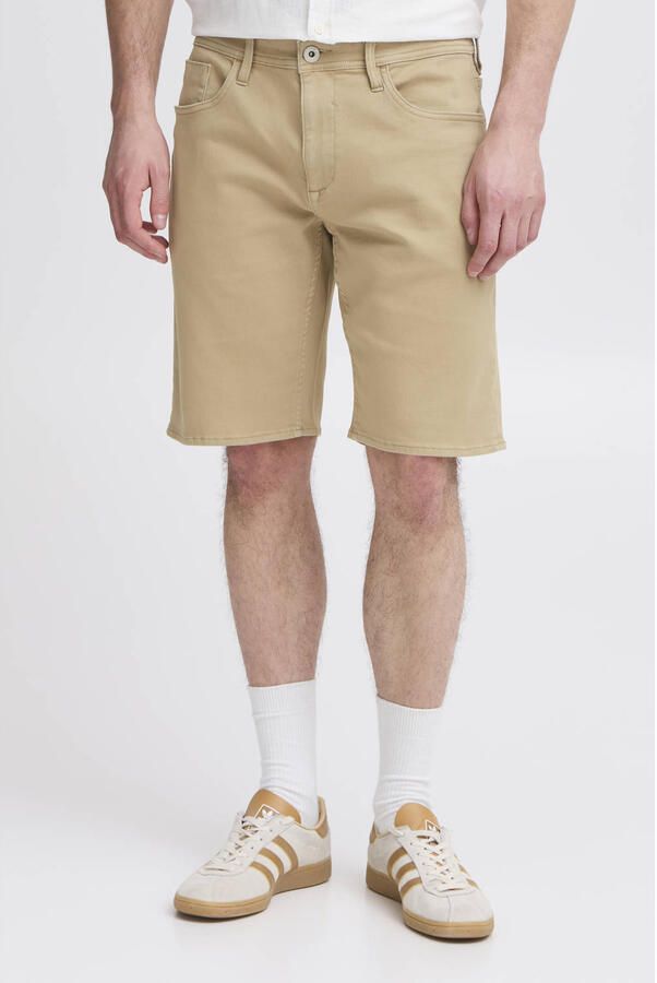 Blend regular fit denim short BHTWISTER beige