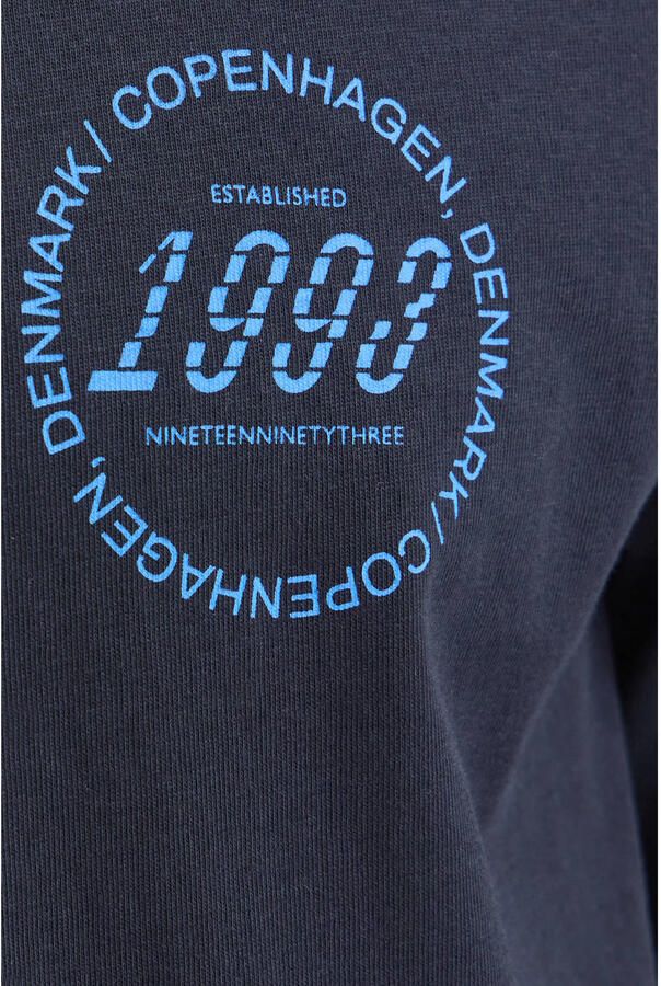 Blend regular fit longsleeve met print salute - Foto 2