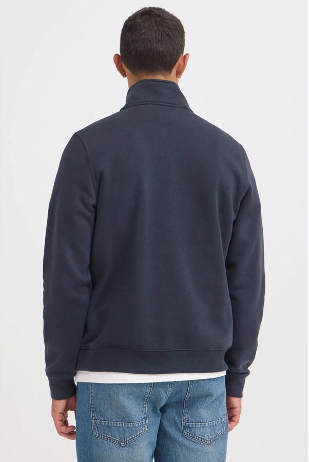 Blend regular fit sweater donkerblauw - Foto 2