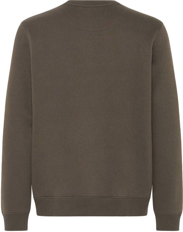 Blend regular fit sweater met print bruin - Foto 2