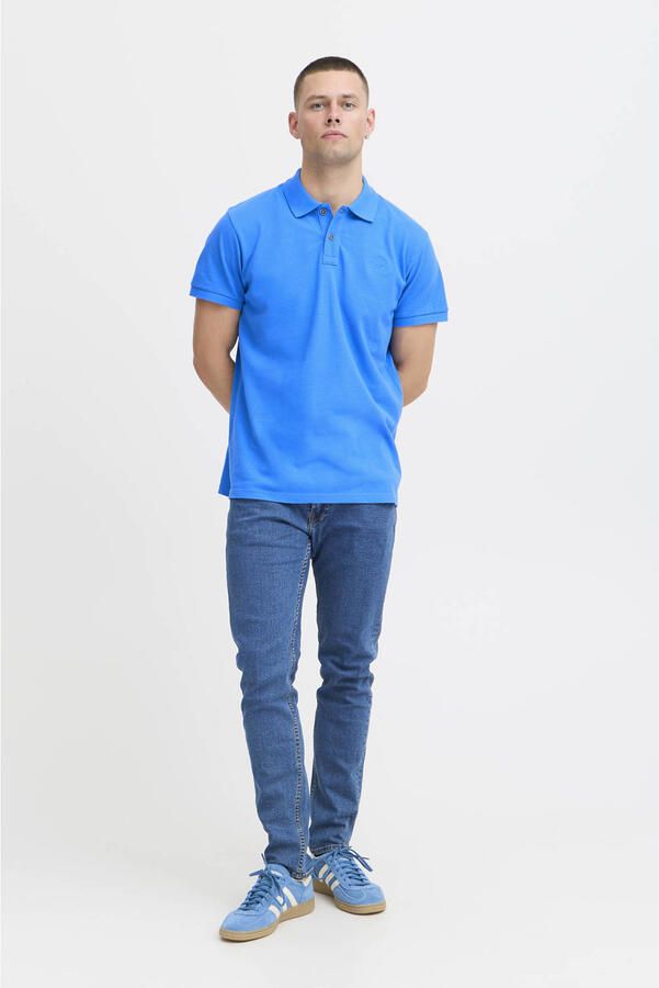 Blend regular polo blauw - Foto 3