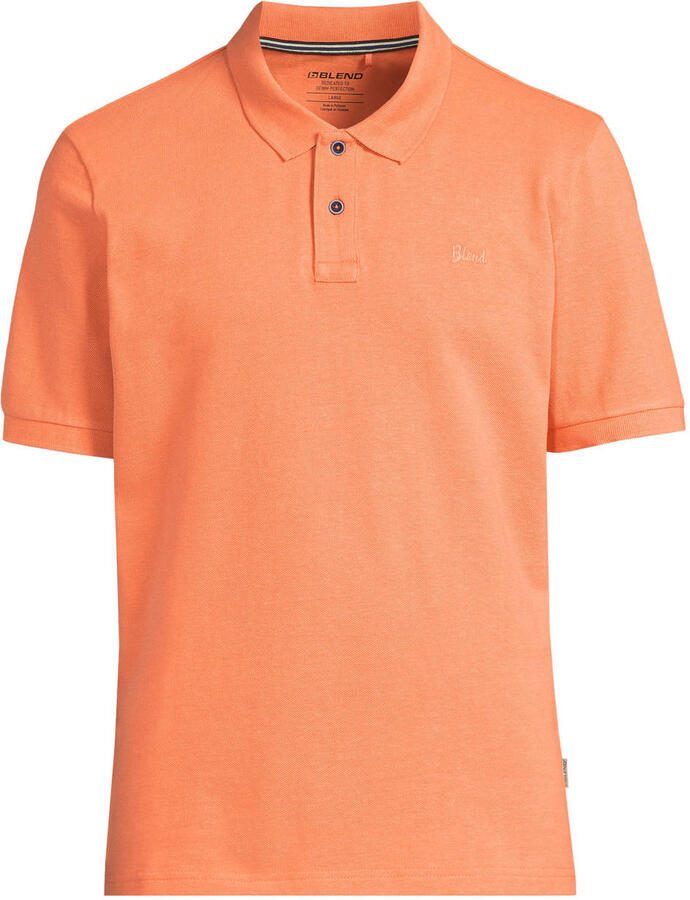 Blend regular polo oranje