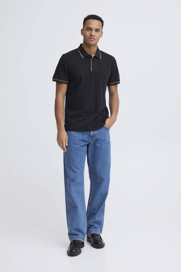 Blend regular polo zwart - Foto 3