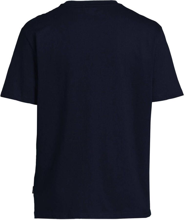 Blend regular T-shirt donkerblauw