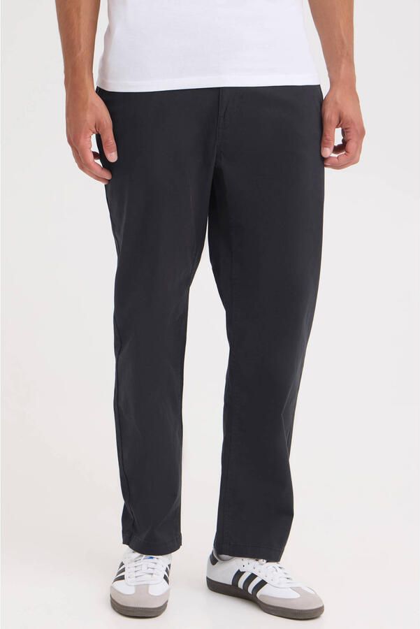 Blend relaxed fit chino donkerblauw