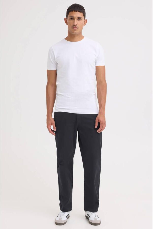 Blend relaxed fit chino donkerblauw - Foto 3