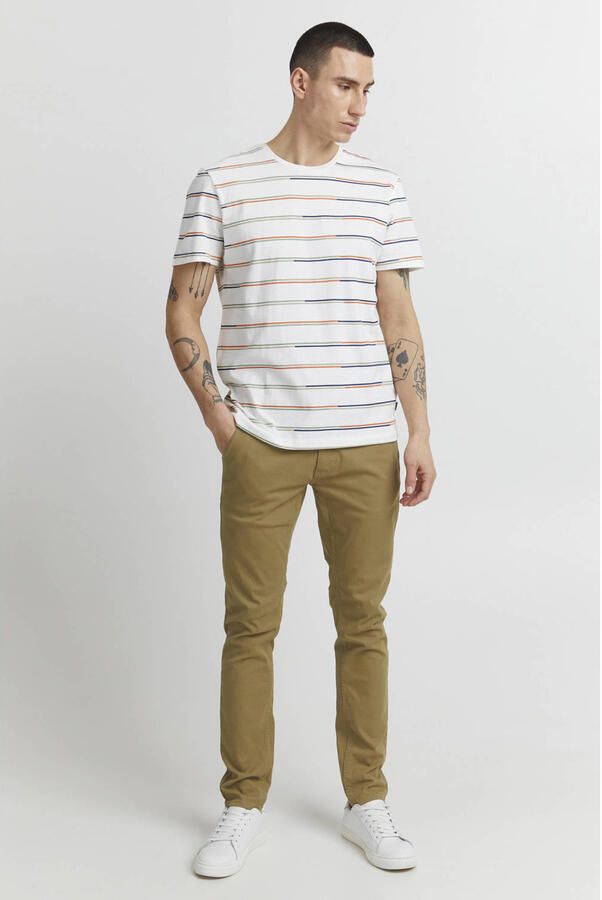 Blend slim fit chino BHNATAN beige - Foto 4