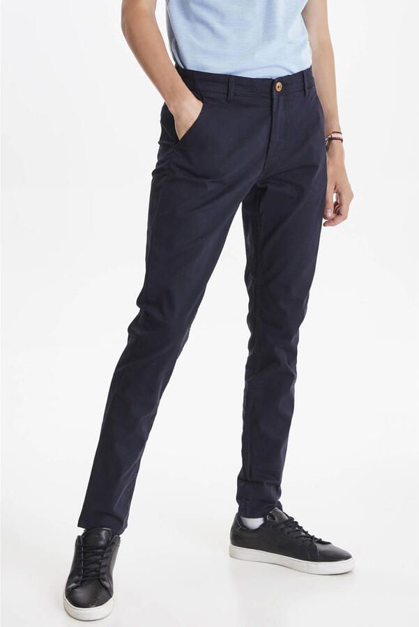 Blend slim fit chino BHNATAN donkerblauw - Foto 3