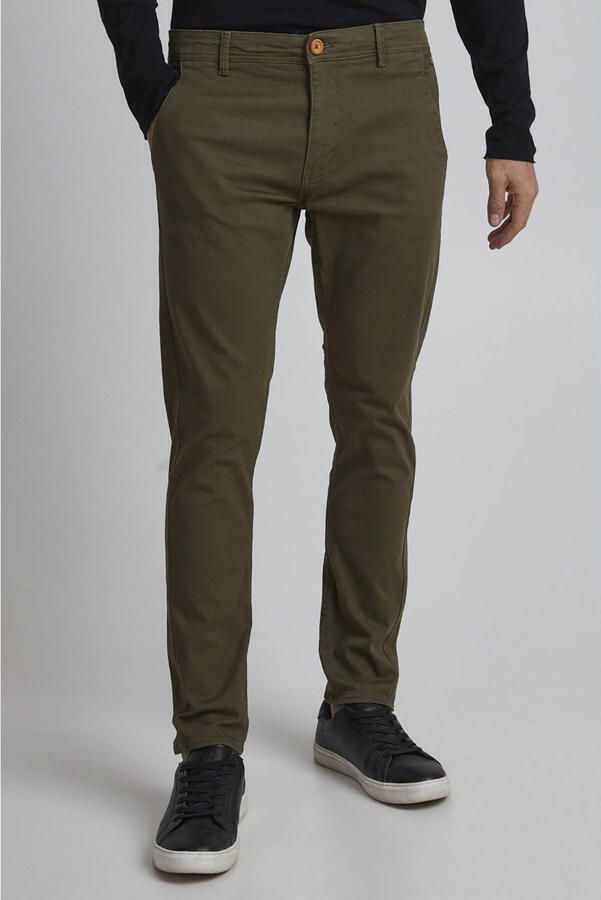 Blend Slim fit broek met steek- en achterzakken model 'NATAN'