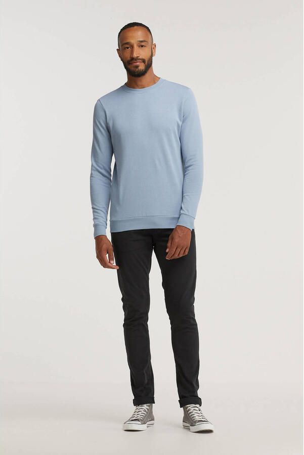 Blend slim fit chino BHNATAN zwart