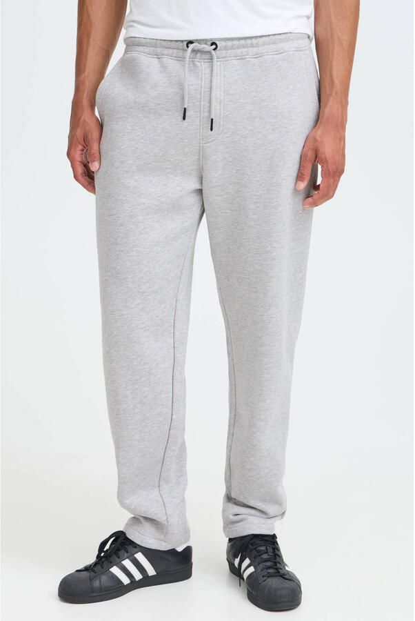Blend straight leg joggingbroek grijs