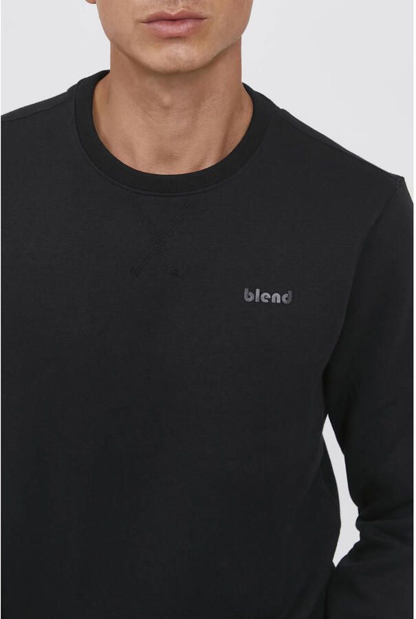 Blend Sweatshirt met labeldesign model 'Downton'