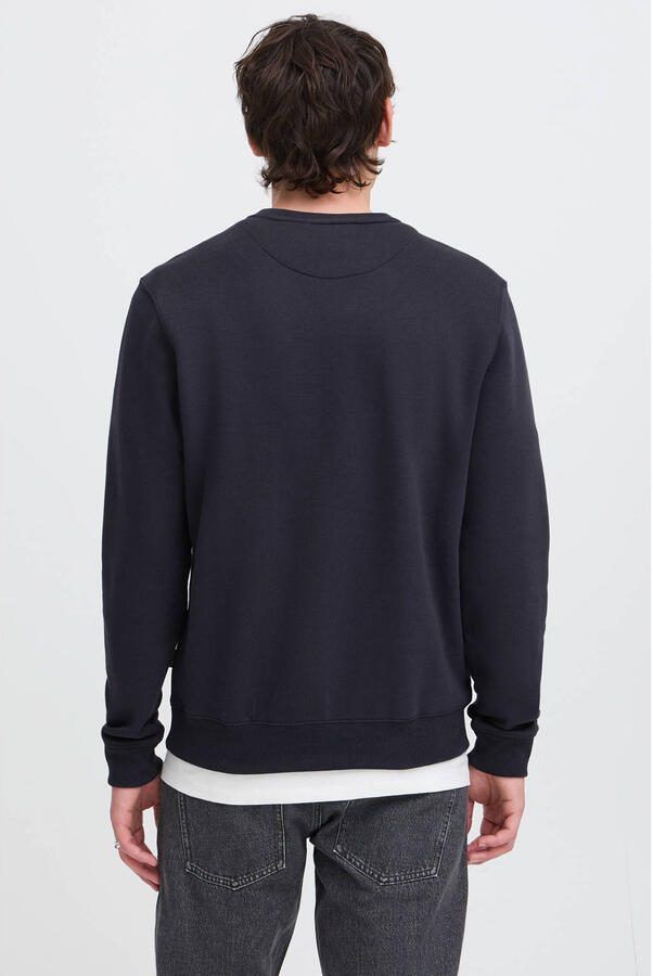 Blend Sweatshirt met labeldesign model 'Downton' - Foto 3