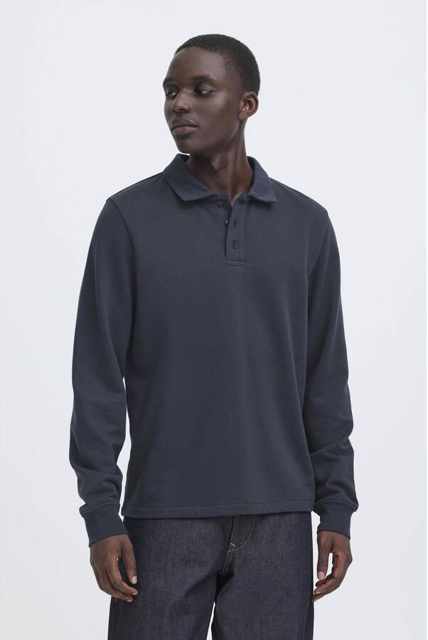 Blend sweater donkerblauw
