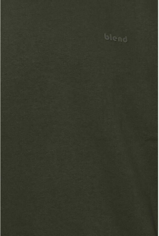 Blend Sweatshirt met ribboorden model 'Downton'