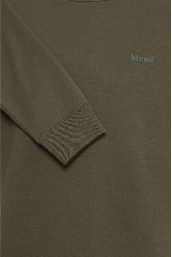 Blend Sweatshirt met ribboorden model 'Downton'