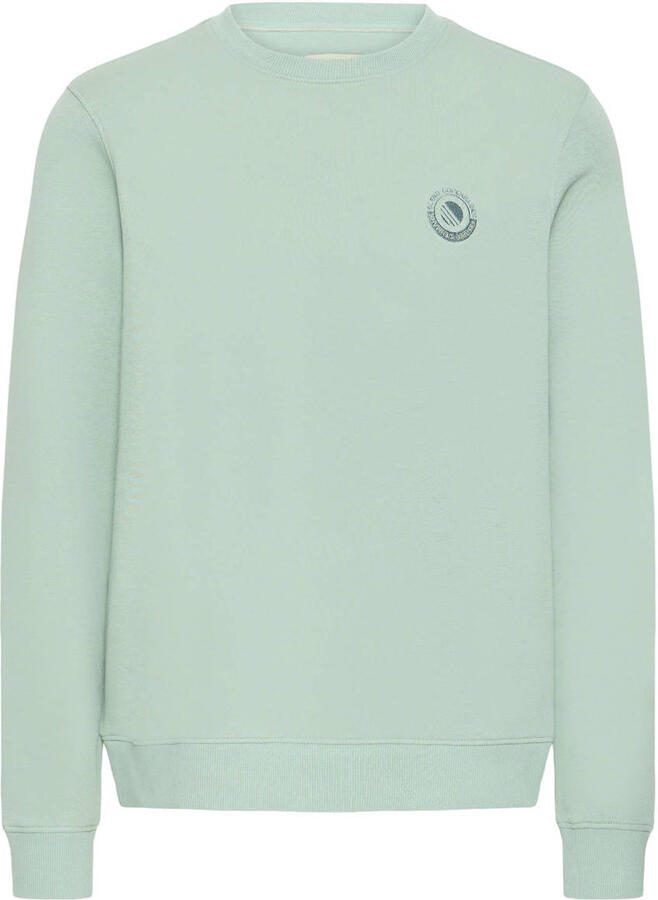 B.Young Relaxed fit pullover met lanawol-aandeel model 'Otia'